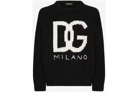 pull dolce & gabbana homme|Dolce & Gabbana Pull Girocollo Jumper Black Men's.